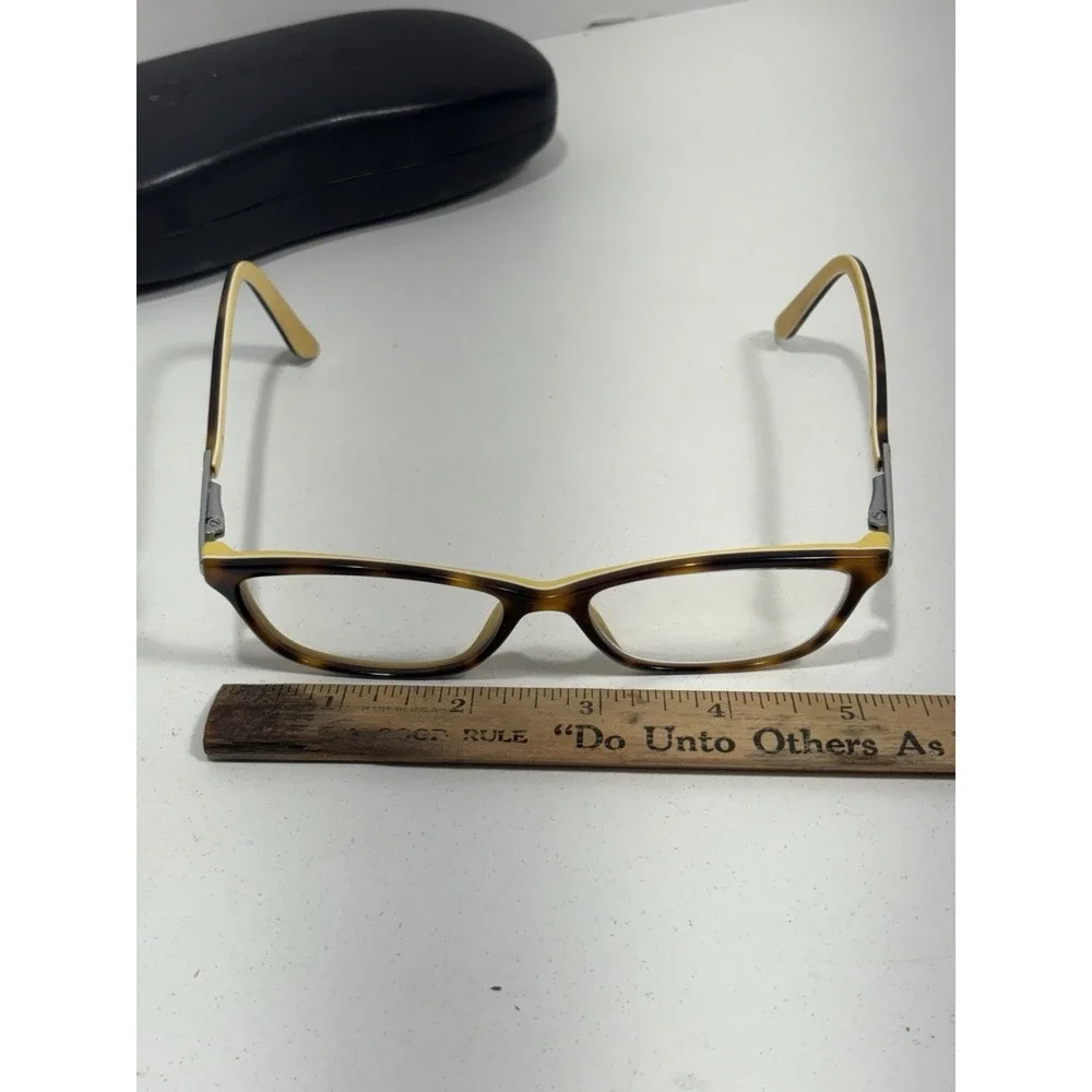 Ralph Lauren RA7044 1142 Eyeglasses Frames Brown Tortoise/Yellow Cat Eye Read**